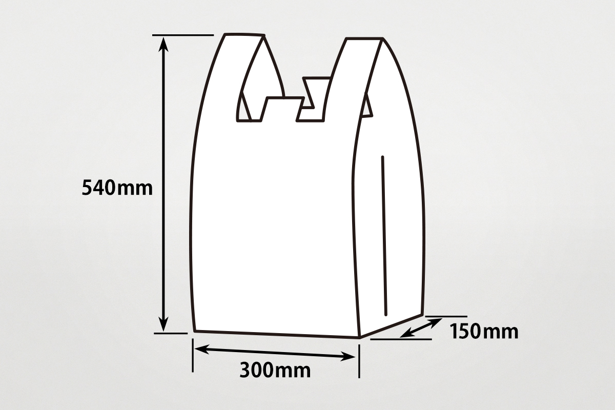 レジ袋  ＬＬ半透明