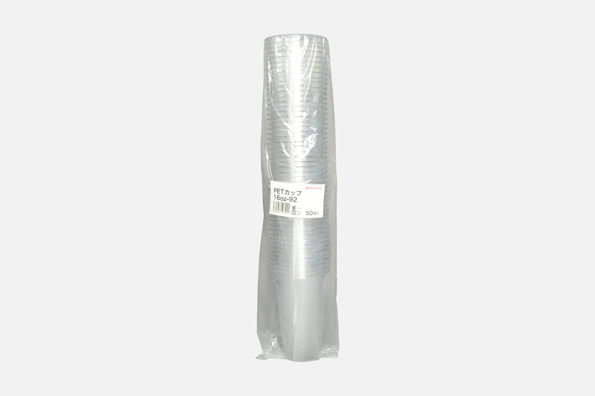 SALE／77%OFF】 00627166 16oz 500ml 使い捨て容器 コップ 透明 PET 使い捨て 16オンス パック
